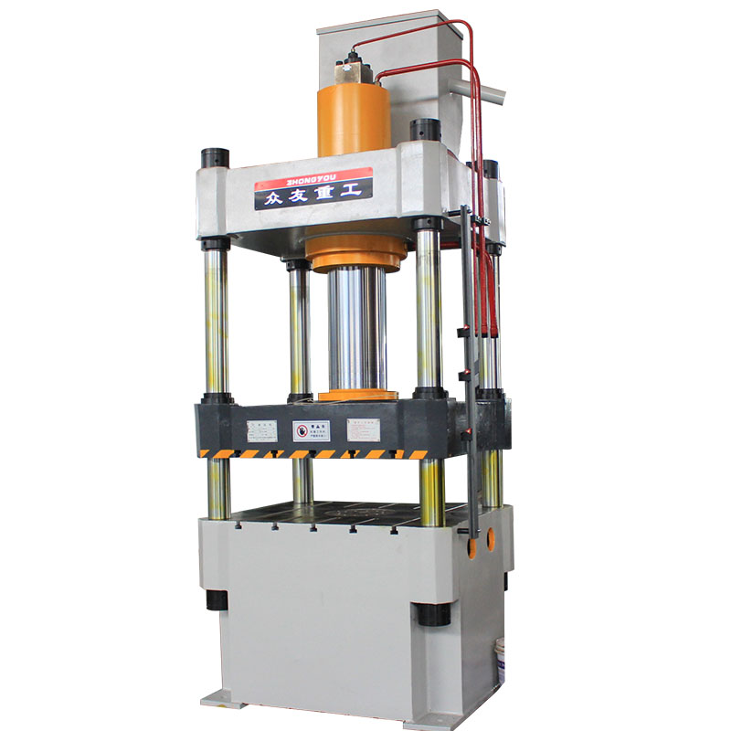 200噸不銹鋼蓋板四柱油壓機 200T多功能金屬拉伸油