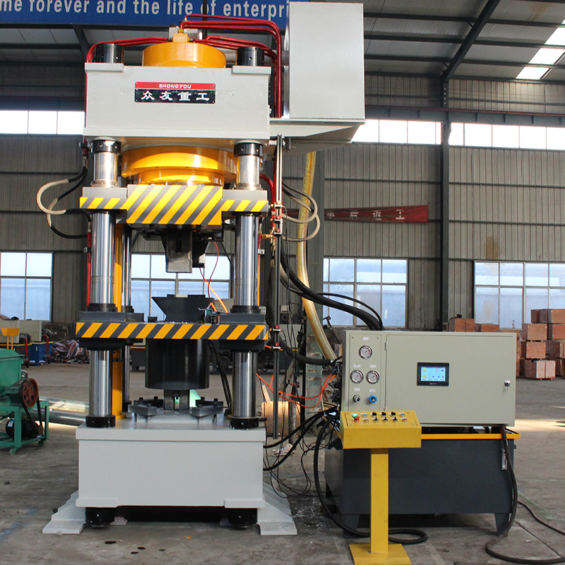 四柱萬能油壓機同步失靈產生的原因和排除方法