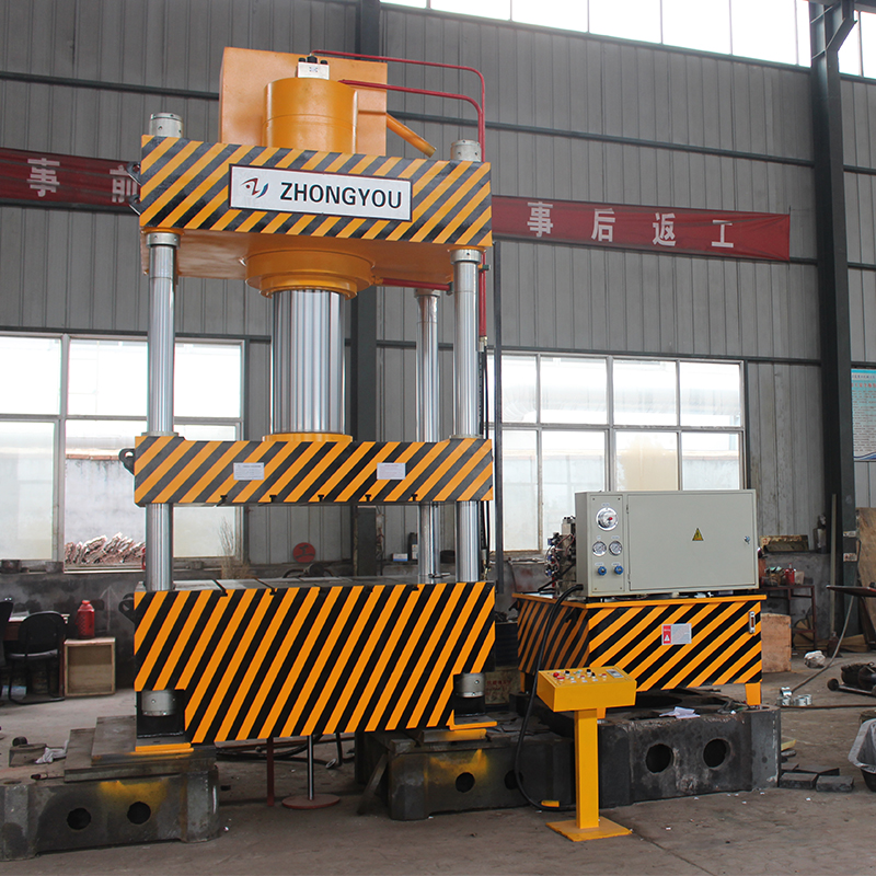 315噸灰斗車成型油壓機 315T金屬拉伸油壓機