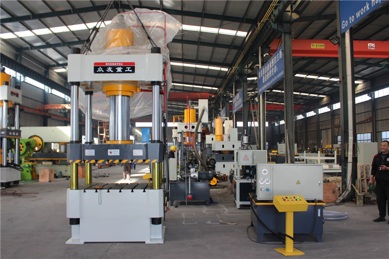 315噸三梁四柱液壓機