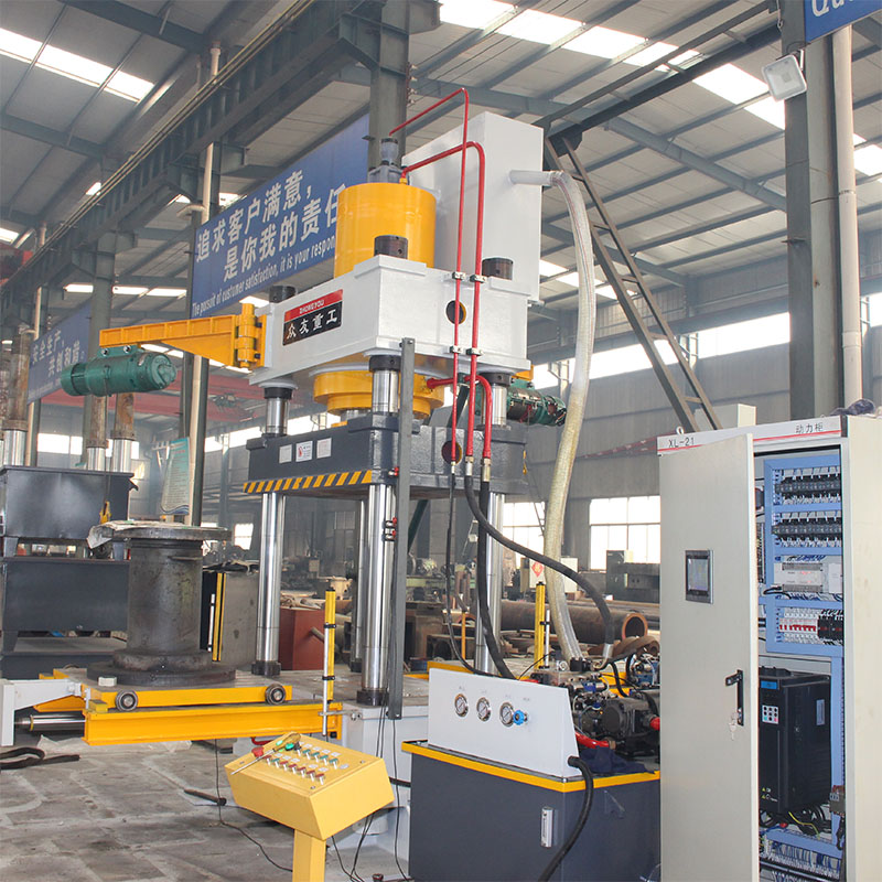 315噸帶移動工作臺四柱液壓機 315T四柱油壓機