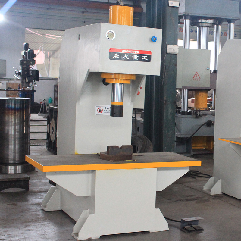 63T全鋼焊接快速壓裝整形液壓機