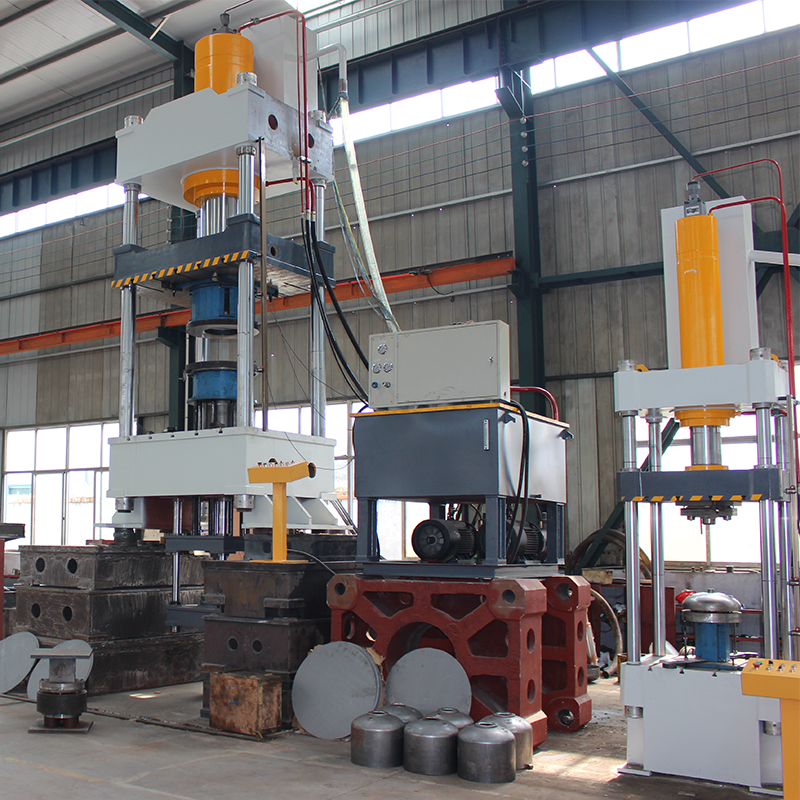 500噸太陽能內膽拉伸成型液壓機 500T金屬拉伸機