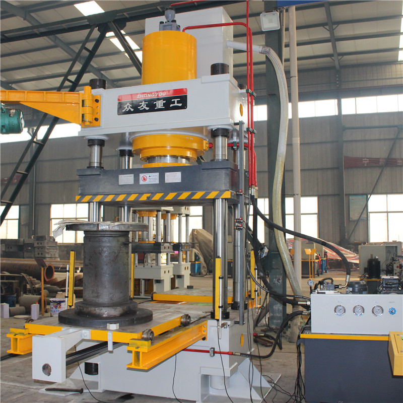 400噸大臺面帶移動工作臺液壓機