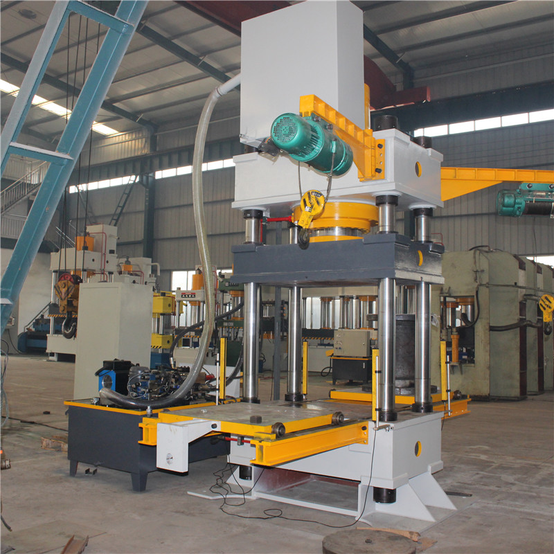 400噸大臺面帶移動工作臺液壓機