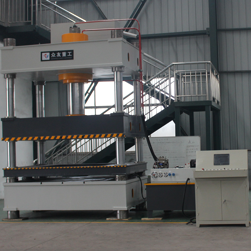 400噸四梁四柱金屬成型液壓機