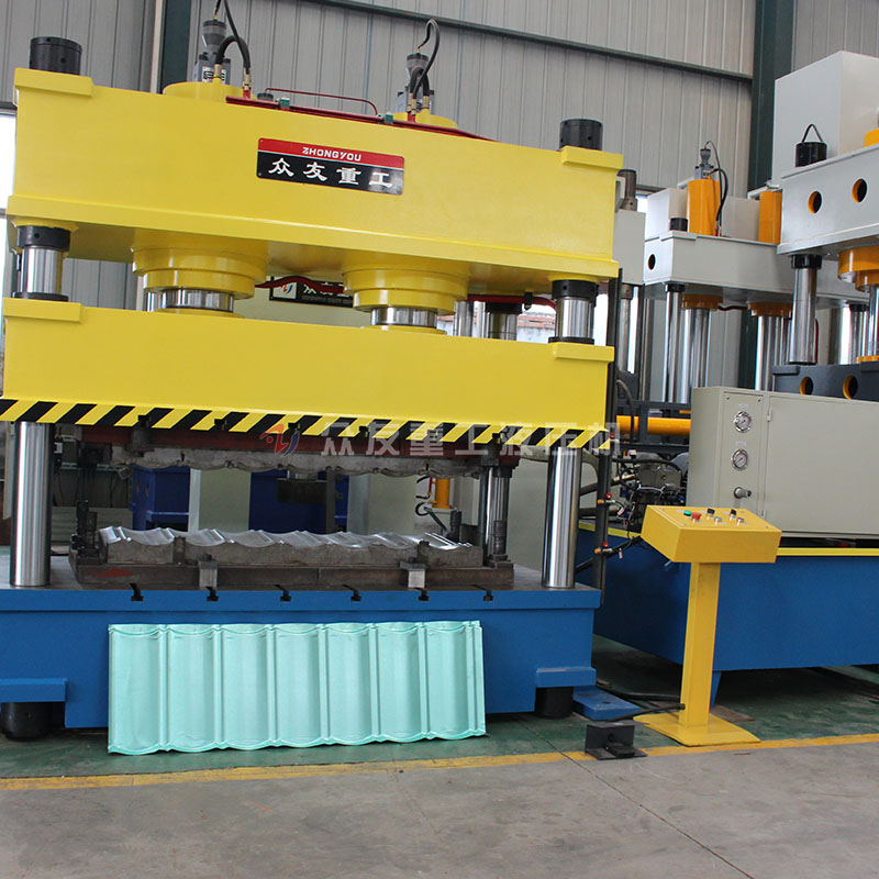 315噸雙缸金屬瓦成型液壓機