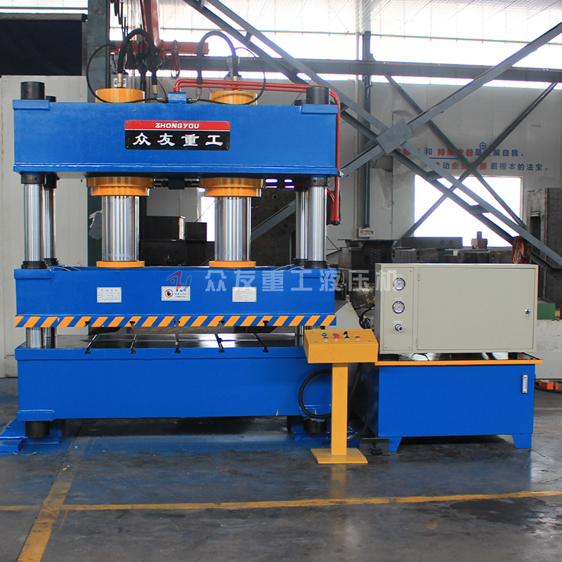 315噸雙缸防火板成型液壓機