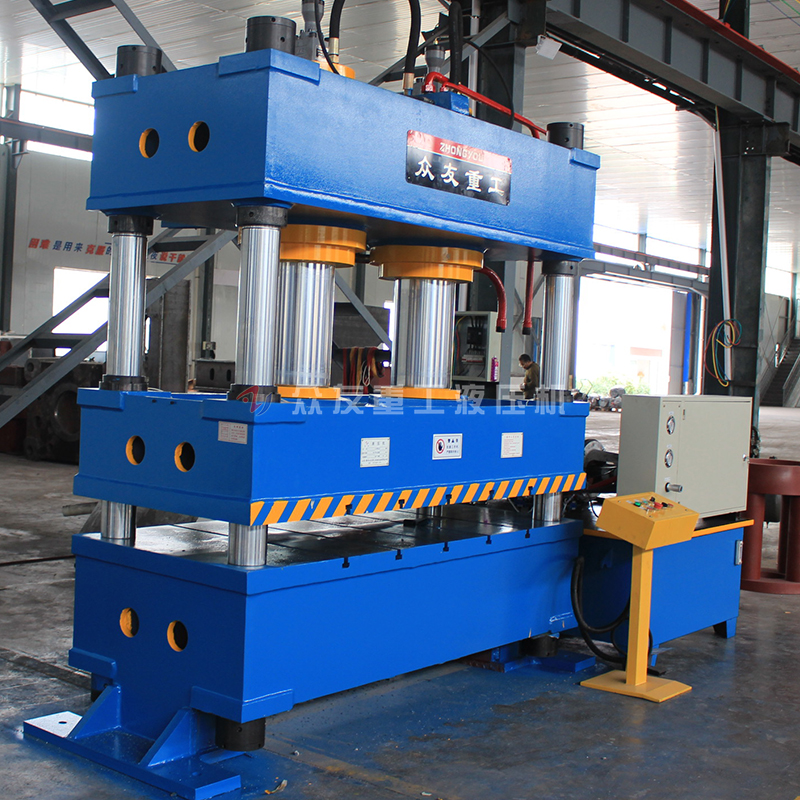 315噸雙缸防火板成型液壓機