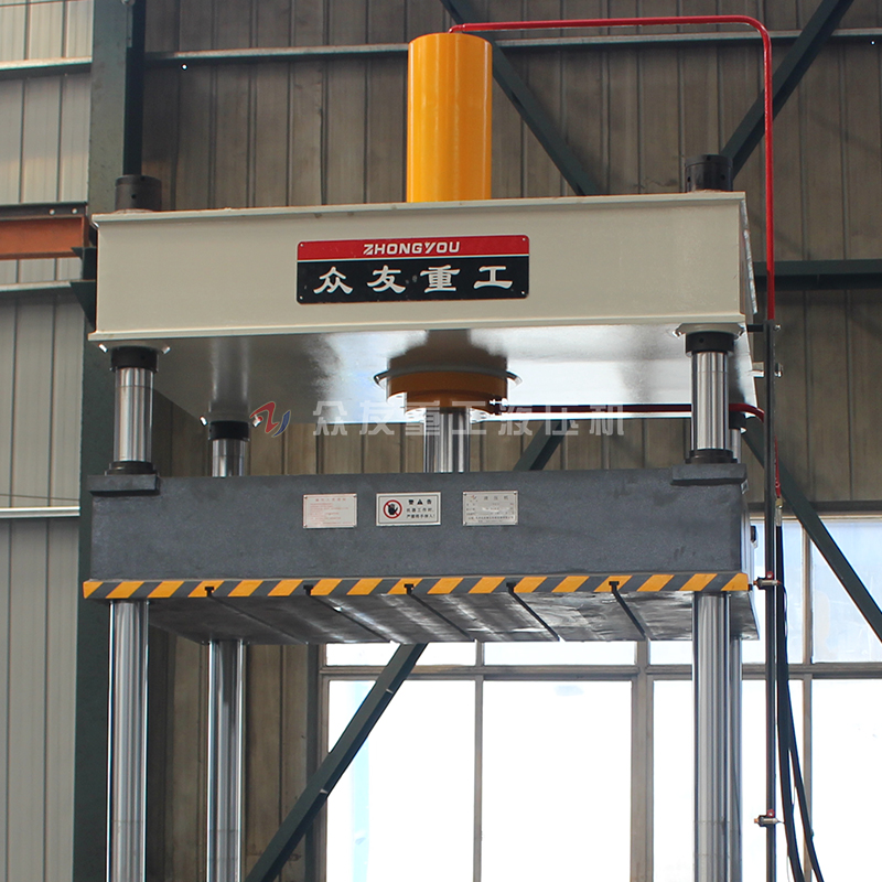 100噸移動工作臺四柱液壓機