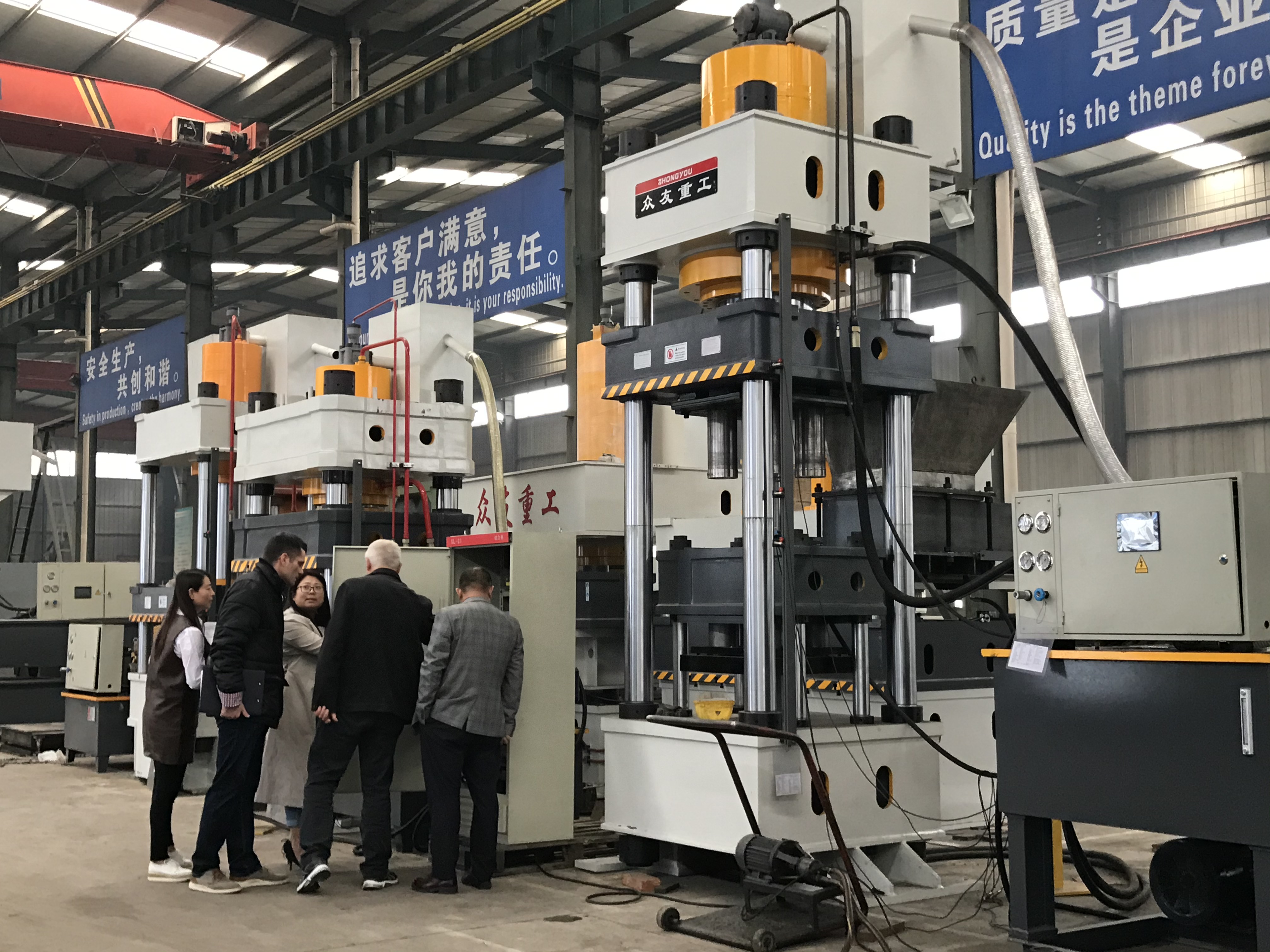 匈牙利客戶來(lái)訪考察合作