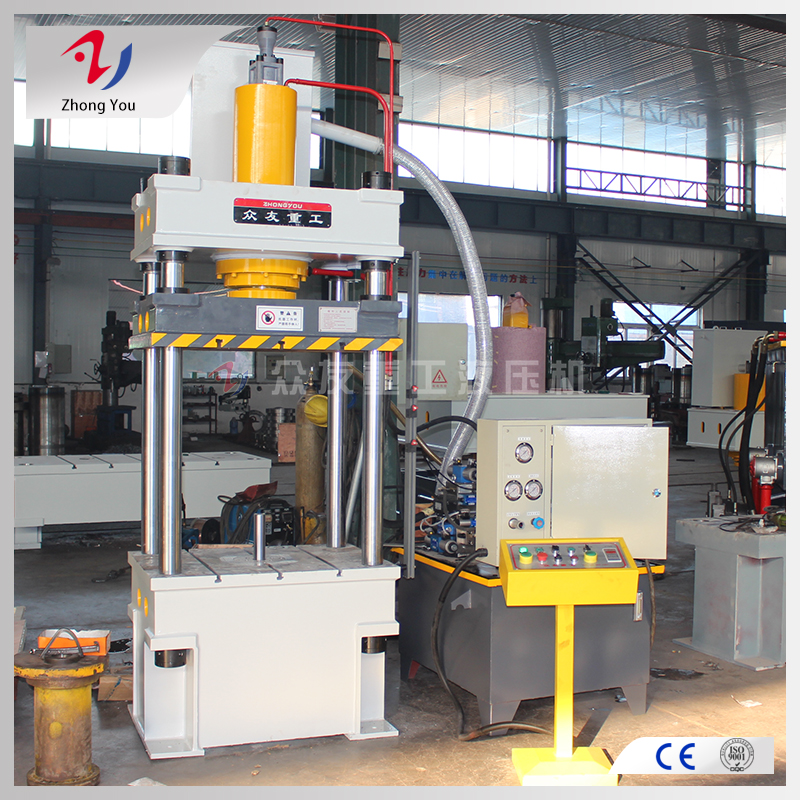 100噸快速油壓機 100T多功能金屬成型油壓機 100t三梁四柱壓力機