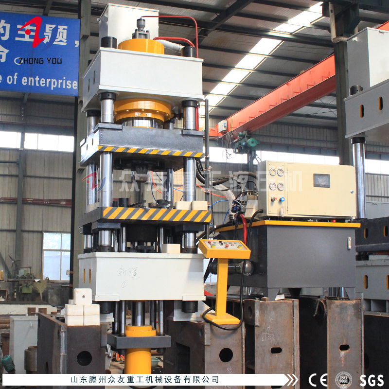 315噸四柱油壓機管道如何進行酸洗除銹？